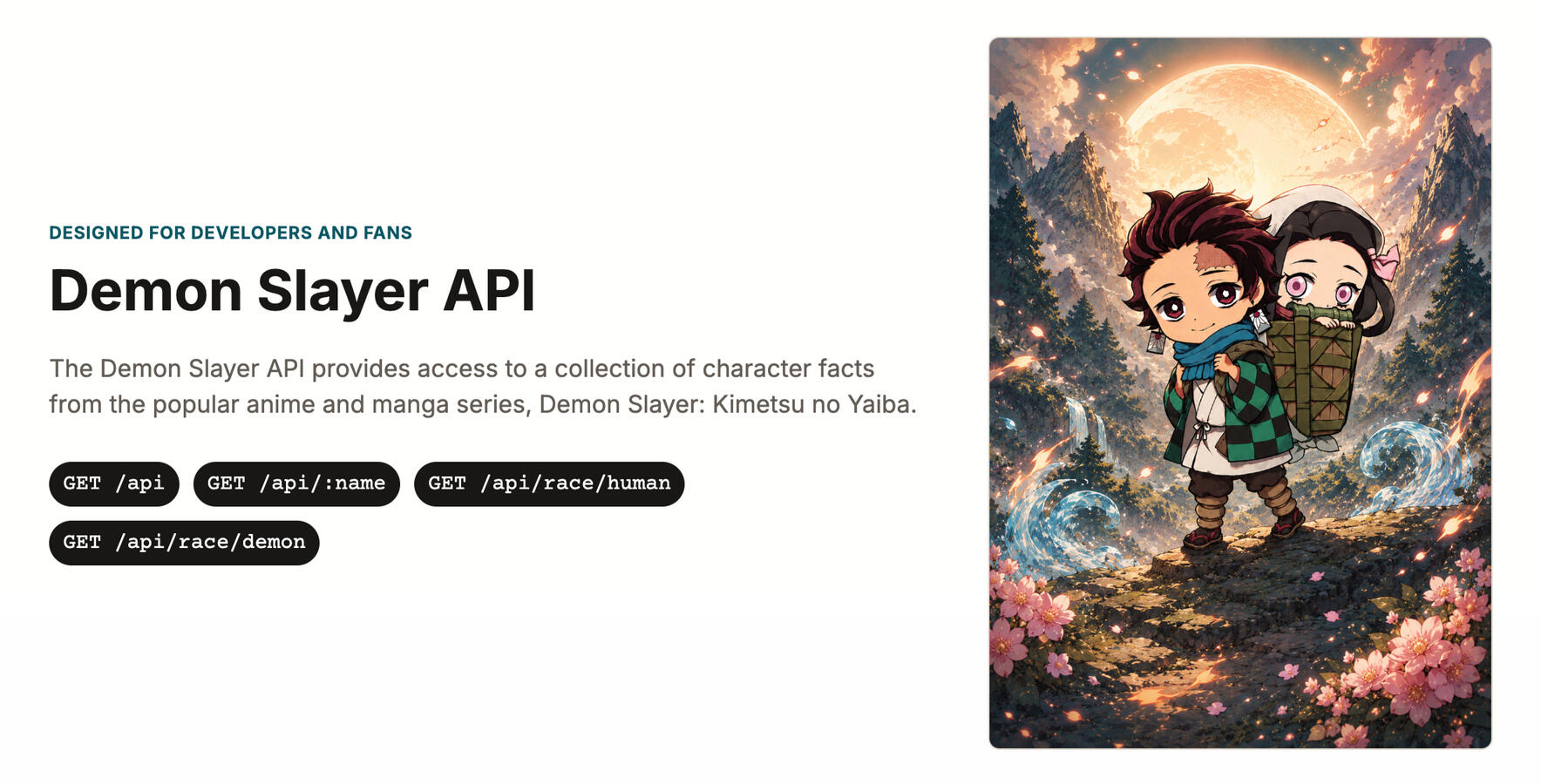 Demon Slayer API